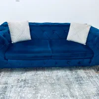 یه جفت فرش ۶ متری ۱۲۰۰ شانه یه دست مبل چستر ۷ نفره|مبلمان خانگی و میز عسلی|شهریار, شهریار|دیوار