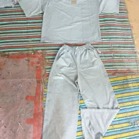 ست کراپ تیشرت با شلوار