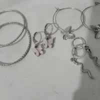 گردنبند و گوشواره و دستبند اکسسوری