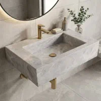 روشویی سنگی دیواری مدرن