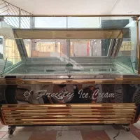 تاپینگ بستنی میوه ای،فریزر ایستاده،یخچال ایستاده