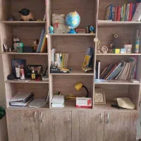 کتابخانه خانگی|کتابخانه، شلف، قفسه‌های دیواری|اصفهان, راه آهن|دیوار