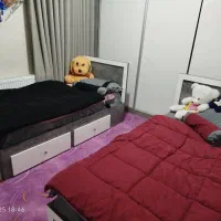 دو عدد تخت یکنفره MDF|تخت و سرویس خواب|محمدشهر, محمدشهر|دیوار