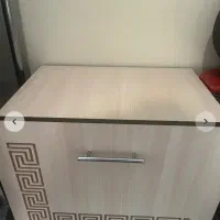 تخت کم‌جا با کمد و پاتختی طرح ورساچه|تخت و سرویس خواب|تهران, مجیدآباد|دیوار