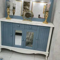 کنسول آینه با میز تی وی ست|بوفه، ویترین، کنسول|پاکدشت, پاکدشت (مامازند)|دیوار