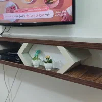 شلف دیواری تلویزیون|کتابخانه، شلف، قفسههای دیواری|الیگودرز, |دیوار