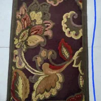 پادری فرشی گل برجسته ۲عدد