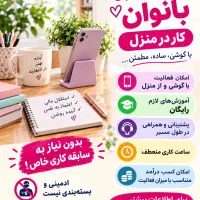 درآمدزایی مختص خانمها