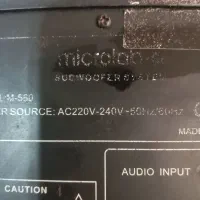 ساب ووفر microlab|صوتی و تصویری|شیراز, شهرک گلها|دیوار