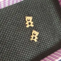 گوشواره خرسی طلا