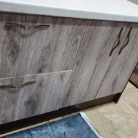 کابینت ام دی اف در حد نو همراه با سینگ و هود