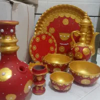 سینی حنابندان ست با قلیون