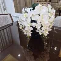 گل ارکیده مصنوعی لمسی