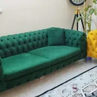 مبل چستر  ۸نفره تمام لمسه