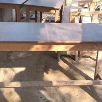 تعدادی میز و نیمکت mdf پایه نراد|کافیشاپ و رستوران|آستانه اشرفیه, |دیوار