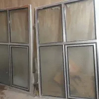 پنجره آلومینیوم سالم وقابل استفاده|مصالح و تجهیزات ساختمان|قم, نخودی|دیوار