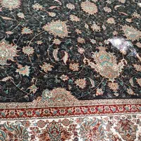 2جفت فرش سرمه ای  ،افشان|فرش|بیستون, |دیوار
