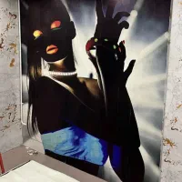 چاپ پوستر دیواری استیکر شیشه کاغذ دیواری برچسب