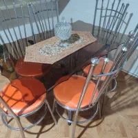 نهارخوری ۶نفره|میز و صندلی غذاخوری|بیستون, |دیوار