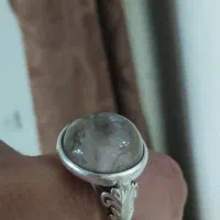 انگشتر نقره رکاب صفوی کلکسیونی ونایاب استادجدی در