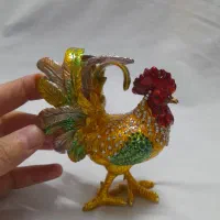 طاوس و خروس برنجی اصل