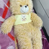 عروسک خرسی بزرگ یک متری دوعددعروسک خرسی نیم متری