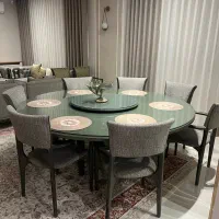میل راحتی 9 نفره باغذاخوری 8نفره