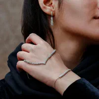 سرویس ظریف اعیانی نقره جواهری آب طلا ونیزی0410