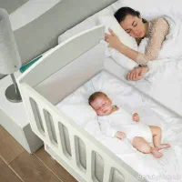 تخت کودک کنارمادر