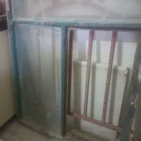 پنجره باشیشه تمیز بدون پوسیدگی۱ متر×۱/۲۰