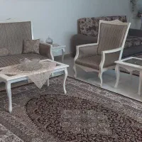 مبل ۷ نفره استیل با چوب سوپر راش