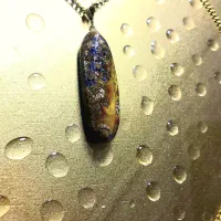 انگشتر و آویز گردنی  سنگ طبیعی|جواهرات|خوی, |دیوار