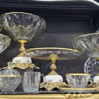 سرویس پذیرایی کریستال و چینی|ظروف سرو و پذیرایی|همدان, |دیوار