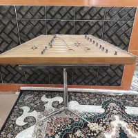 سنتور و مضراب با پایه و کیس