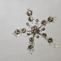 لوستر چشمه نور ۵ شاخه ۱۰ شعله|لوستر و چراغ آویز|اهواز, کیانپارس |دیوار