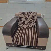 مبل هفت نفره همراه با عسلی|مبلمان خانگی و میز عسلی|شهمیرزاد, |دیوار