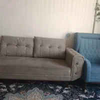 مبل هفت نفره تمیز|مبلمان خانگی و میز عسلی|شیراز, مسلم|دیوار