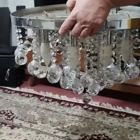 لوستر کریستالی در حد نو