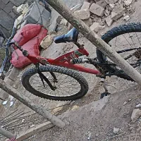 26 کمکی تایر عقب یکم تاب داره|دوچرخه، اسکیت، اسکوتر|سیرجان, |دیوار