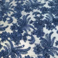 پارچه گیپور پولک دوزی سیمدار|لباس|تهران, خاک سفید|دیوار