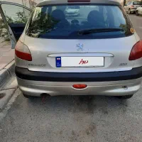 ۲۰۶ تیپ ۲ نقره ای مدل ۱۳۸۲ فرانسه ۱۵۵ تا کار