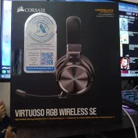 هدست corsair virtuoso rgb wireless se همراه پایه|کنسول، بازی ویدئویی و آنلاین|تهران, شهران جنوبی|دیوار