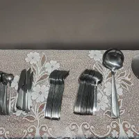 سرویس قاشق چنگال استیل ۲۴ نفره