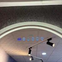 آینه قدی موزیکال وبکلایت لمسی(سیستم صوتی روی آینه)