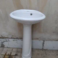 روشویی با پایه|لوازم سرویس بهداشتی|فولادشهر, A4|دیوار