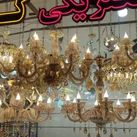 انواع لوستر های شاخه کریستال تمام وارداتی