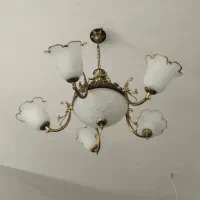 لوستر برنز آنتیک بزرگ