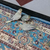 عروس هلندی گلباقالی سرلاکی|پرنده|لالجین, |دیوار