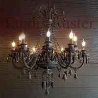 لوستر باکارا مشکی