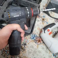 عمودبر  دریل  پیچ گوشتی شارژی چکش دار براشلس|ابزارآلات|سنندج, |دیوار